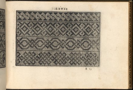 La Vera Perfettione del Disegno di varie sorti di recami, page 34 (recto) MET DP362014
