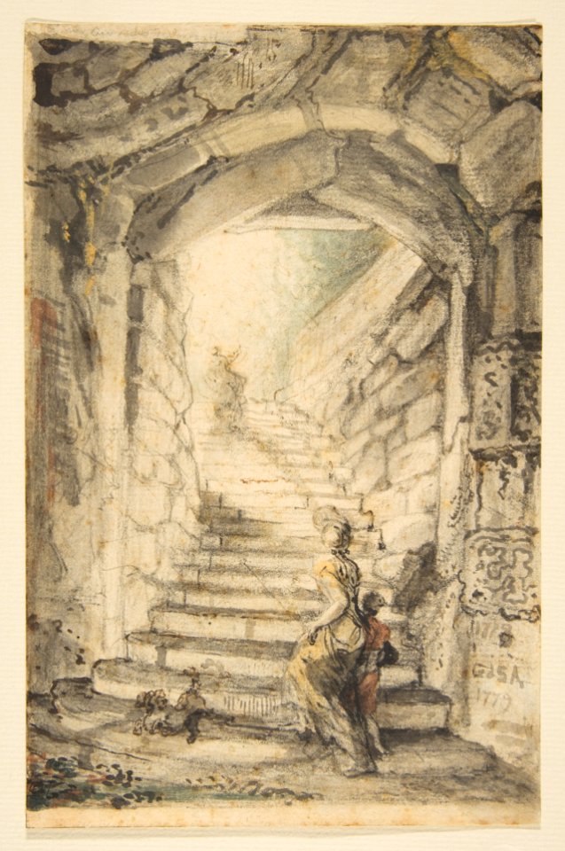L'Escalier (The Curving Stair) MET DP813402