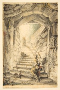 L'Escalier (The Curving Stair) MET DP813402