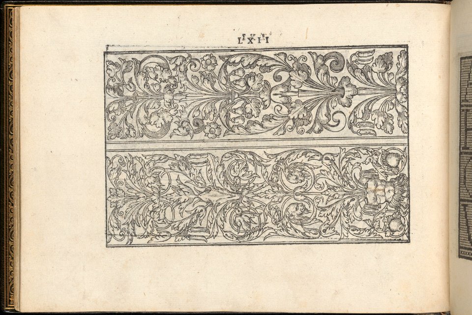 La Vera Perfettione del Disegno di varie sorti di recami, page 31 (verso) MET DP362009