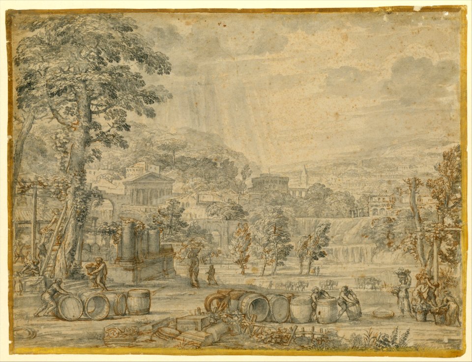 Landscape with Wine Harvest MET DT4601