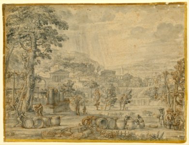 Landscape with Wine Harvest MET DT4601