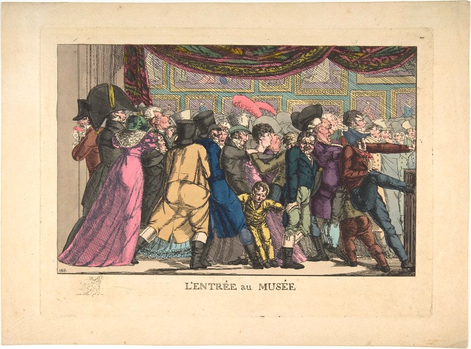L'Entrée au Musée MET DP808265