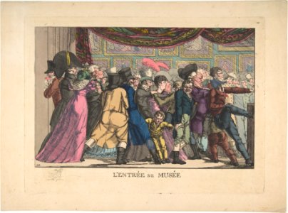 L'Entrée au Musée MET DP808265