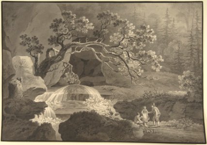 Landscape with Waterfall MET DP804317