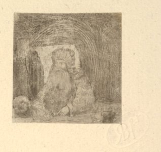 L'Ermite à la Tête de Mort (The Hermit with Skull) MET DP834249