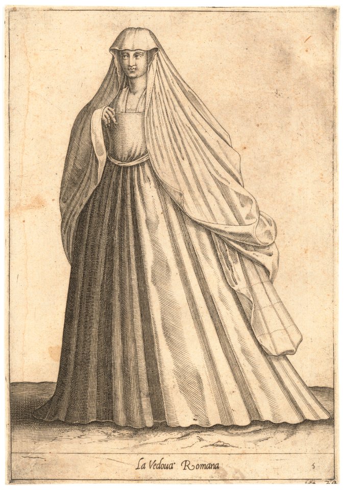 La Vedova Romana MET DP148463