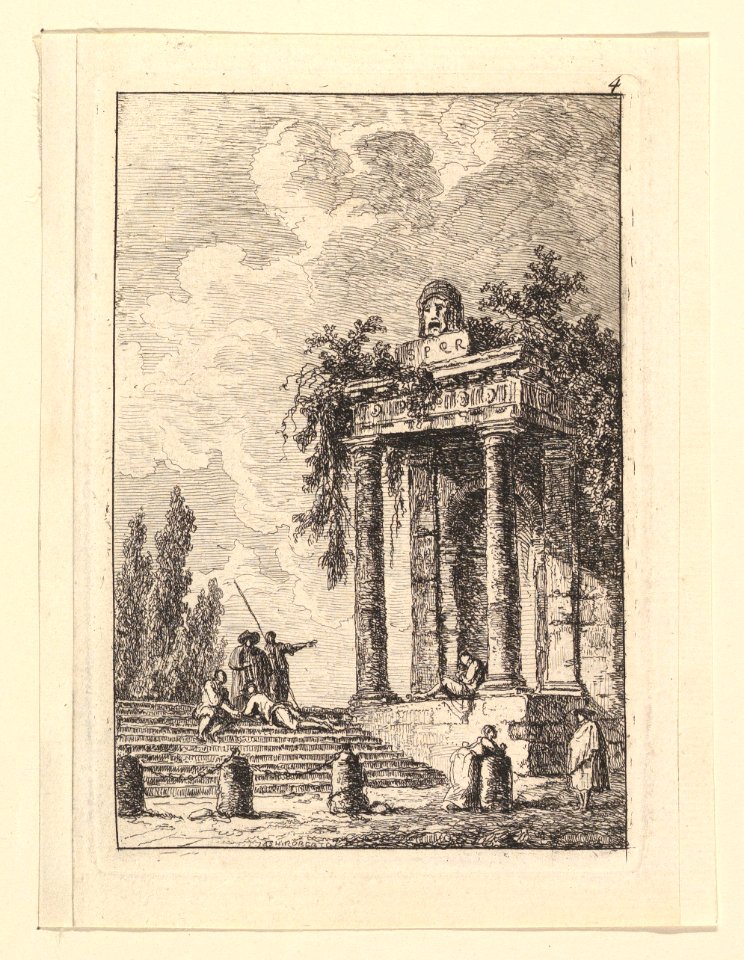 L'Escalier aux Quatre Bornes MET DP820462