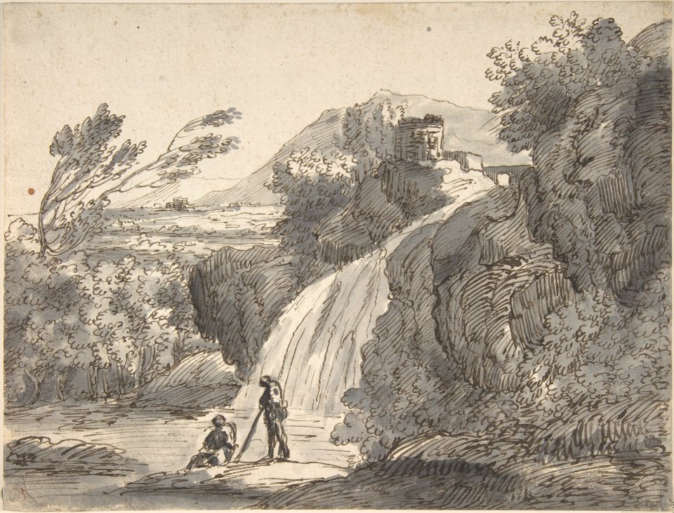Landscape with Two Figures MET DP808505