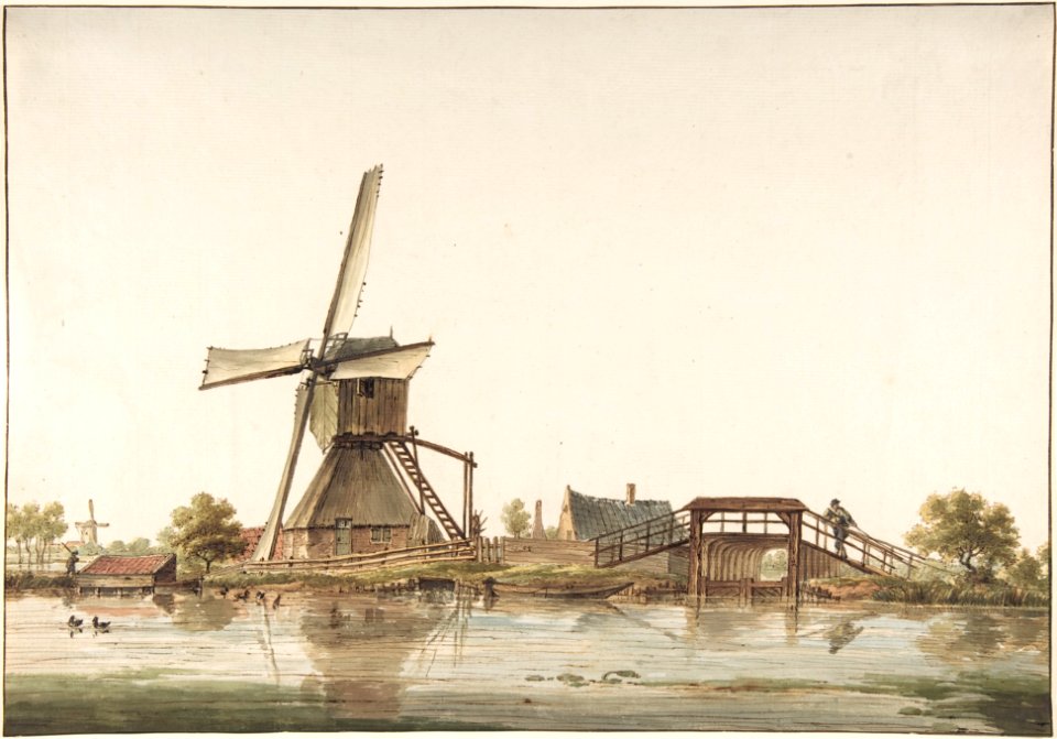 Landscape with Windmill MET DP800931
