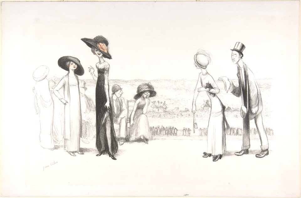 Les Courses d'Auteuil ou La Journée des Drags MET DP808313