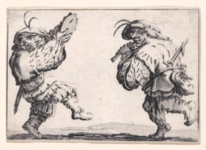 Les Danseurs a la Flute et au Tambourin Met DP888271