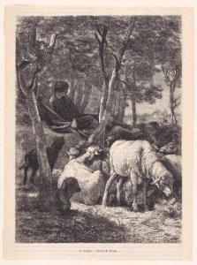 Le Berger; from Magasin Pittoresque Met DP888865
