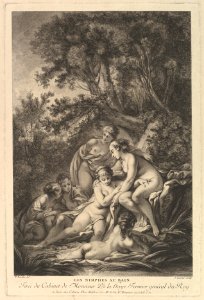 Les Nimphes au Bain (The Nymphs at the Bath) MET DP826799