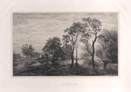 Landscape, after a sketch by Eglon van der Neer Met DP886937