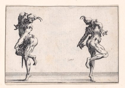 Les Deux Pantalons se Tournant le Dos Met DP888273