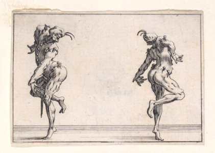 Les Deux Pantalons se Tournant le Dos Met DP888299