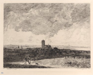 Landscape, after Rembrandt Met DP886852