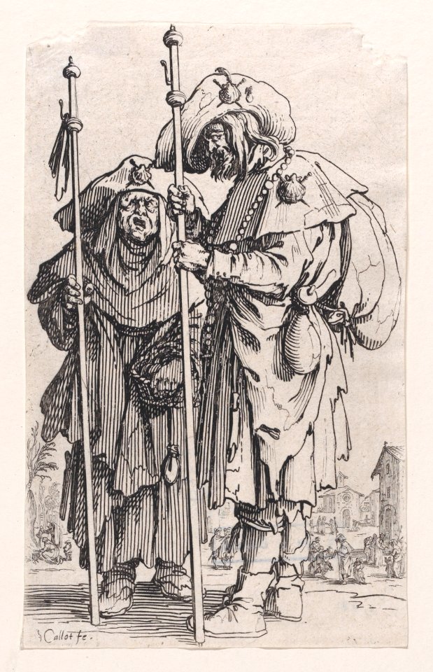 Les Deux Pélerins (The Two Pilgrims) Met DP890618