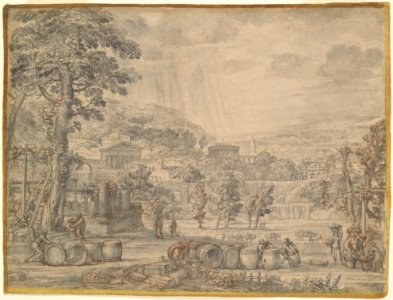 Landscape with Wine Harvest MET DP110868