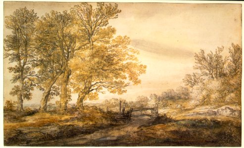 Landscape with Trees MET DR310