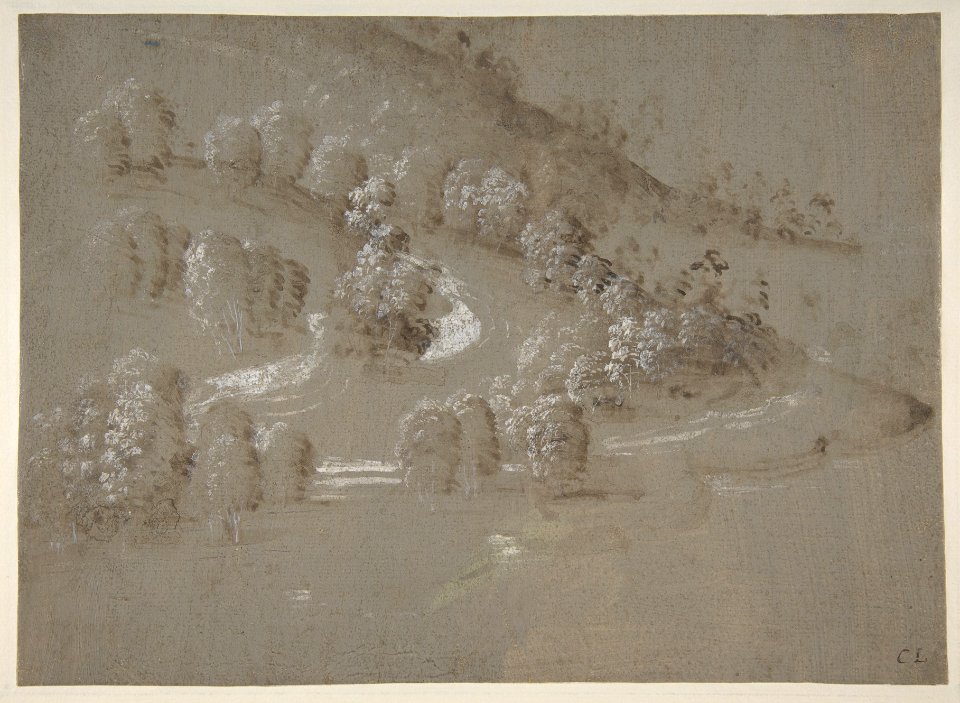 Landscape (recto); Landscape (verso) MET DP811071