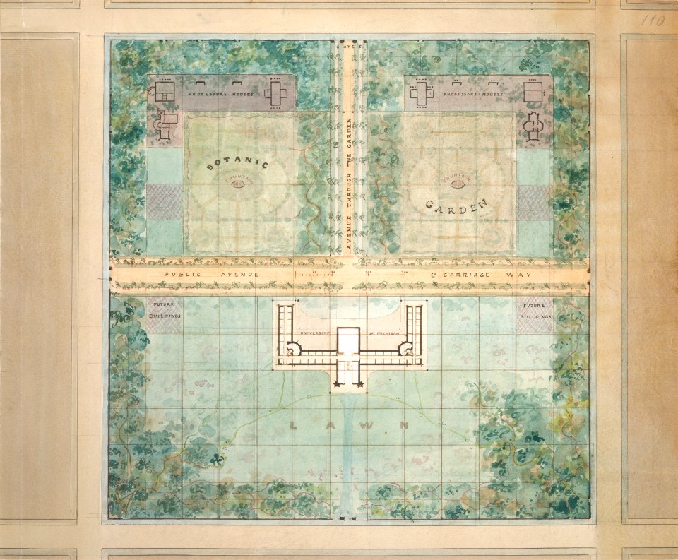 Landscape Design for University of Michigan Met CT 3409