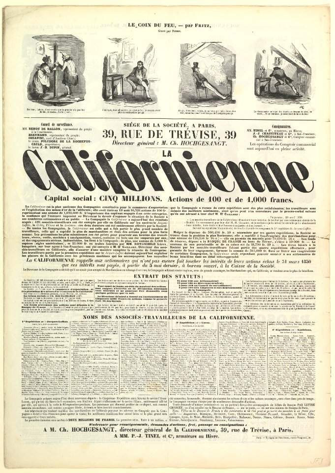 Le Journal Pour Rire, Journal d'Iimages, Journal Comique, Critique, Satirique et Moqueur, August 23, 1850 MET DP824609