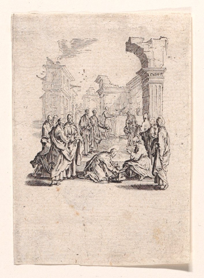 Le Lavement des Pieds (The Washing of the Feet) Met DP890574