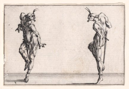 Les Deux Pantalons se Regardant Met DP888274
