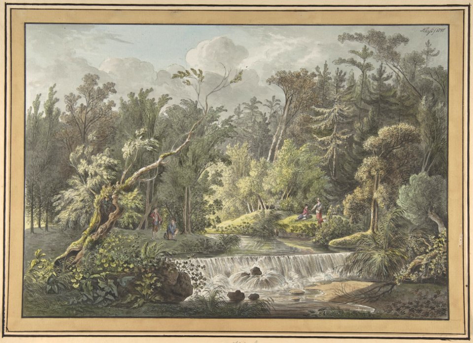 Landscape with Waterfall MET DP804155