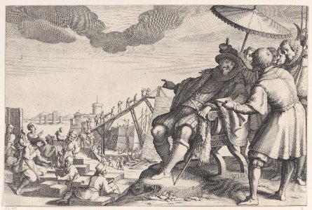 Le Grand Duc Fait Fortifier le Port de Livourne Met DP888116