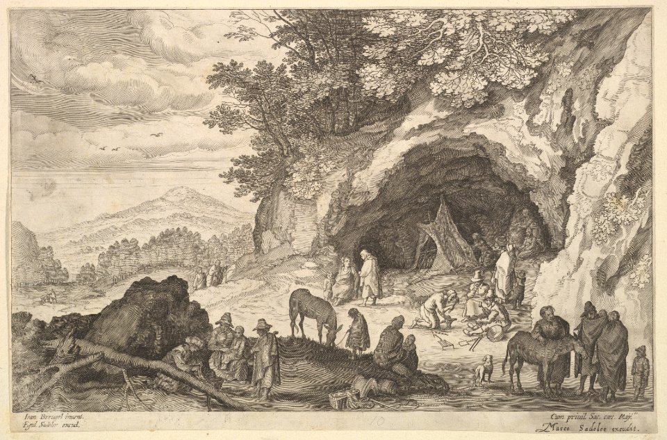 Landscape with Gypsy Camp MET DP825790