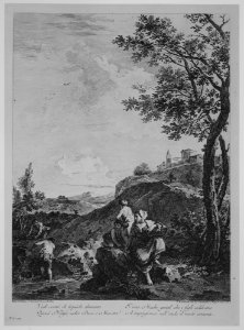 Landscape, "Vedi costei di liquido elemento..." MET MM80902