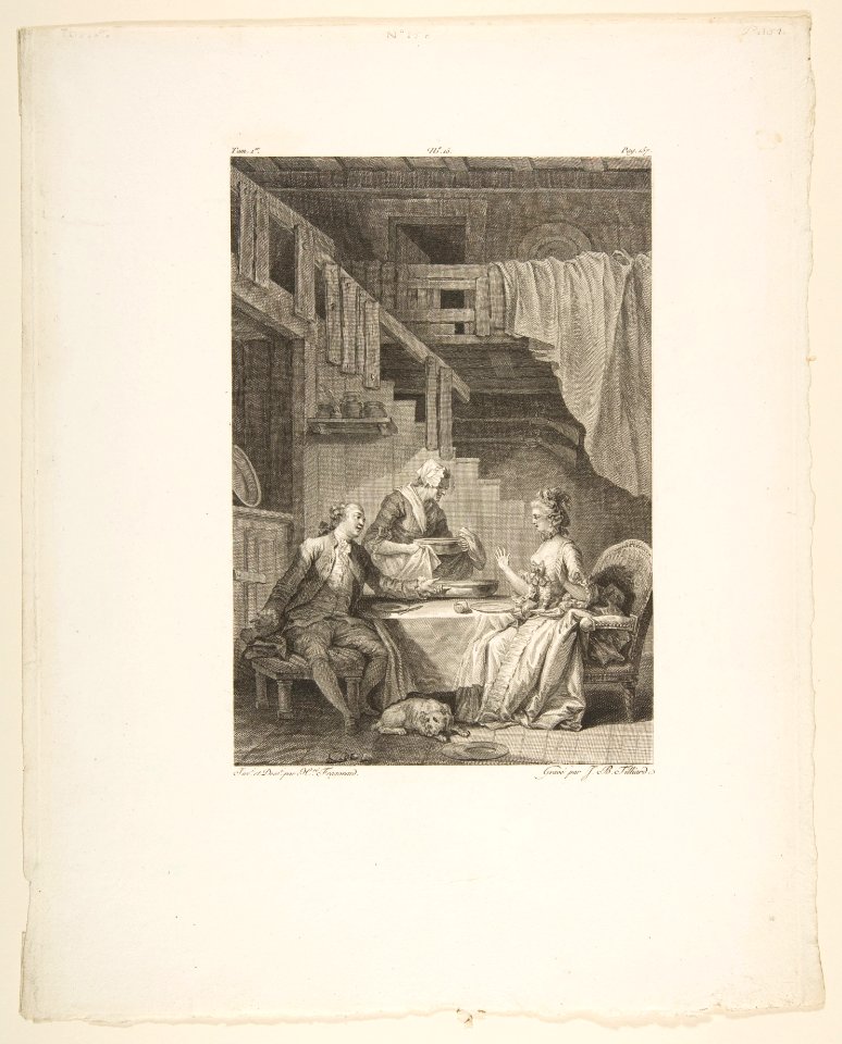 Le Faucon, from Contes et nouvelles en vers par Jean de La Fontaine. A Paris, de l'imprimerie de P. Didot, l'an III de la République, 1795 MET DP813939