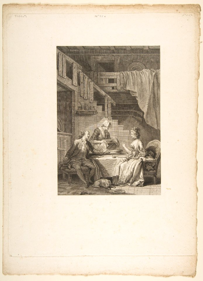 Le Faucon, La Coupe Enchantee, from Contes et nouvelles en vers par Jean de La Fontaine. A Paris, de l'imprimerie de P. Didot, l'an III de la République, 1795 MET DP813940