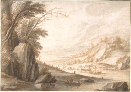 Landscape with Fishermen MET DP801198