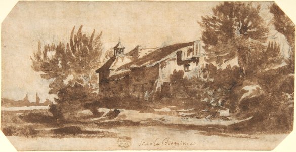Landscape with a Country Chapel MET DP805544