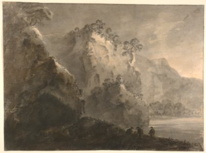 Landscape with Hills and a Lake MET DP833812