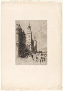 Le Tour de l'Horloge, Paris MET DP874065