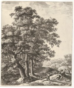 Landscape with Venus and Adonis, from the Series of Six Mythological Scenes MET DP836073