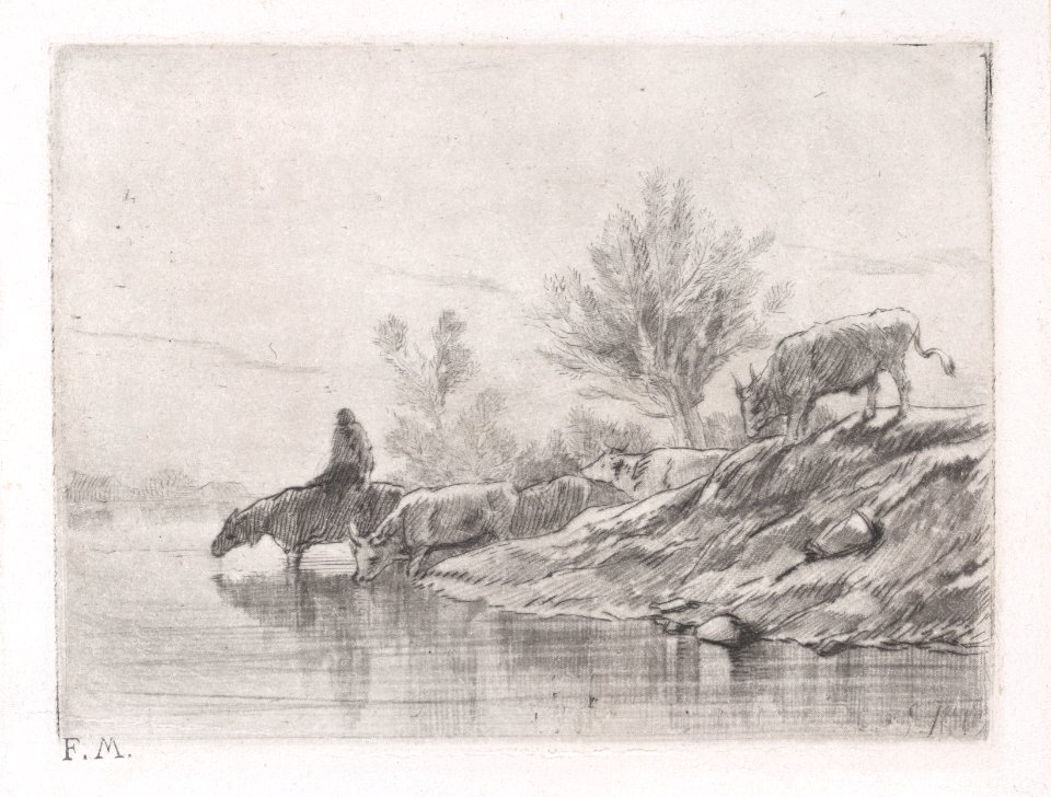 Landscape with Horses Met DP887229