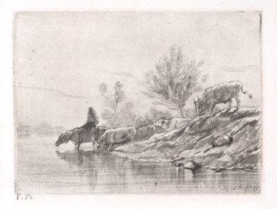 Landscape with Horses Met DP887229