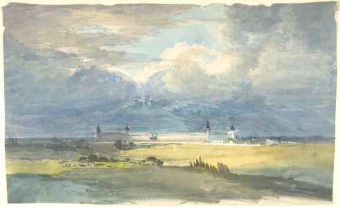 Landscape with a Large Building MET DP804339