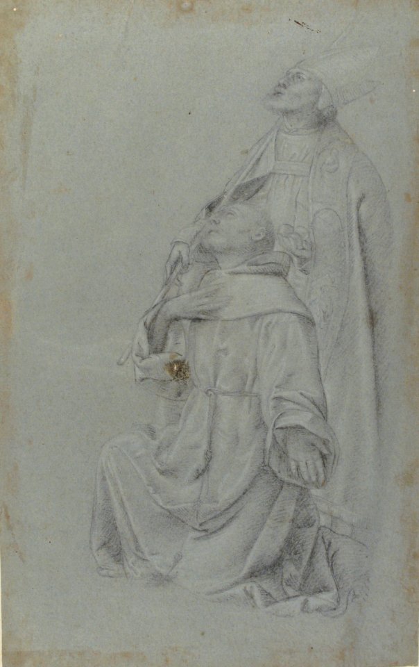 Kneeling St. Francis and St. Nicholas of Bari MET 1975.131.38