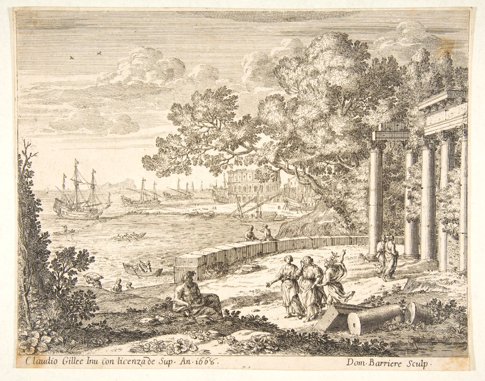 Landscape with Mercury MET DP816360