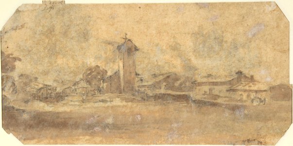Landscape with a Country Chapel MET DP805545
