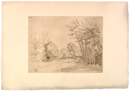 Landscape after Durer MET DP820406