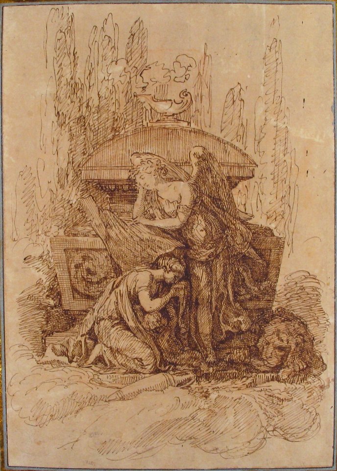 Landscape with a Memorial Scene MET 1971.513.15