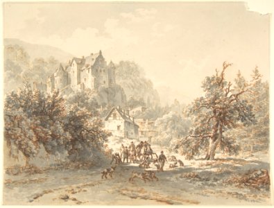 Landscape with a Hunting Party MET DP800446